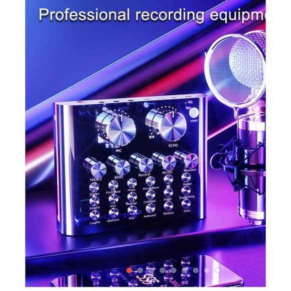 V8 the Live Sound Card new voice and music professional - Picture 5 of 10